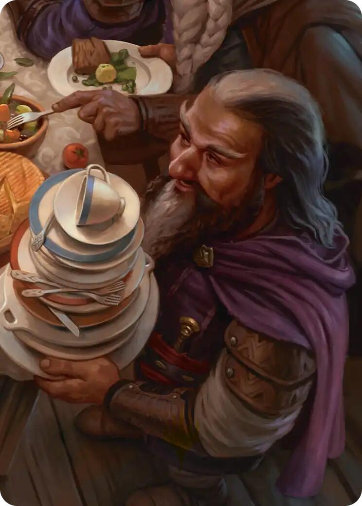 Ori, Plate Stacker Art Card (6/12) [The Hobbit Art Series] | Clutch Gaming