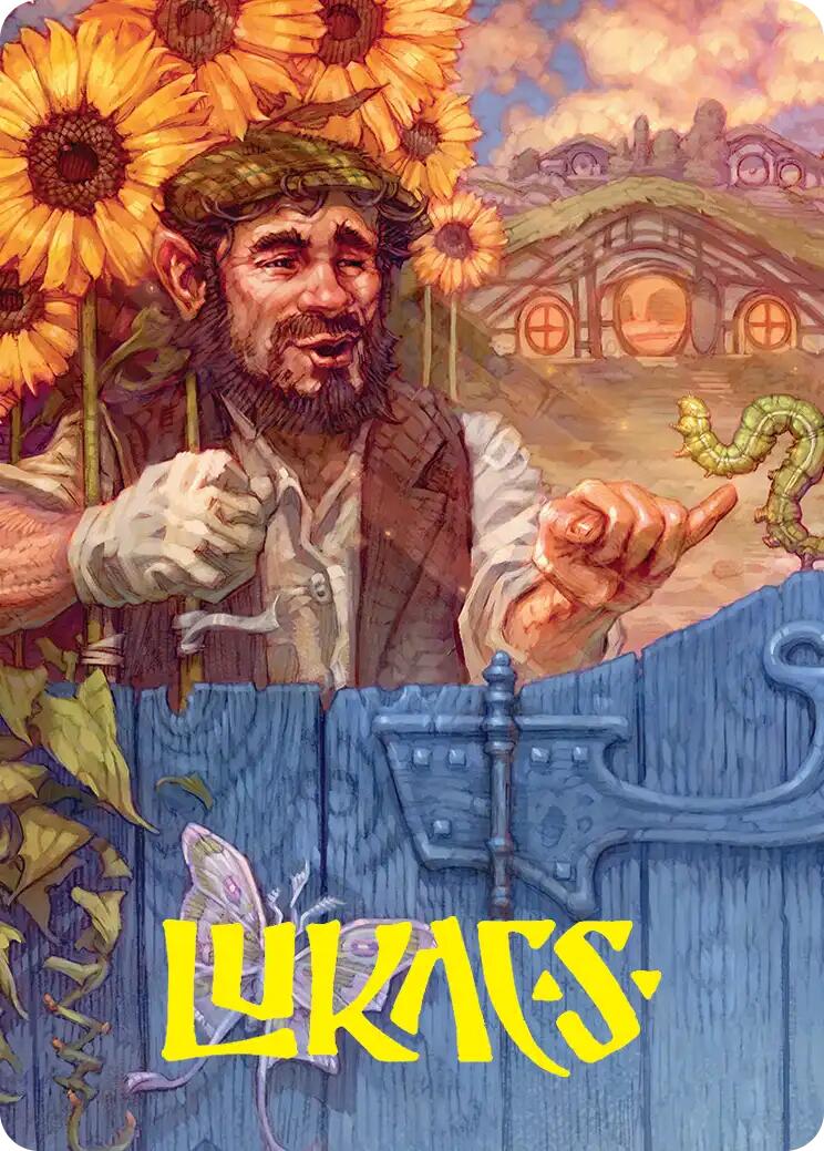 The Gaffer Art Card (Gold-Stamped Signature) [The Hobbit Art Series] | Clutch Gaming