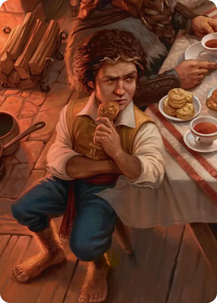 Bilbo, Fellow Conspirator Art Card (4/12) [The Hobbit Art Series] | Clutch Gaming