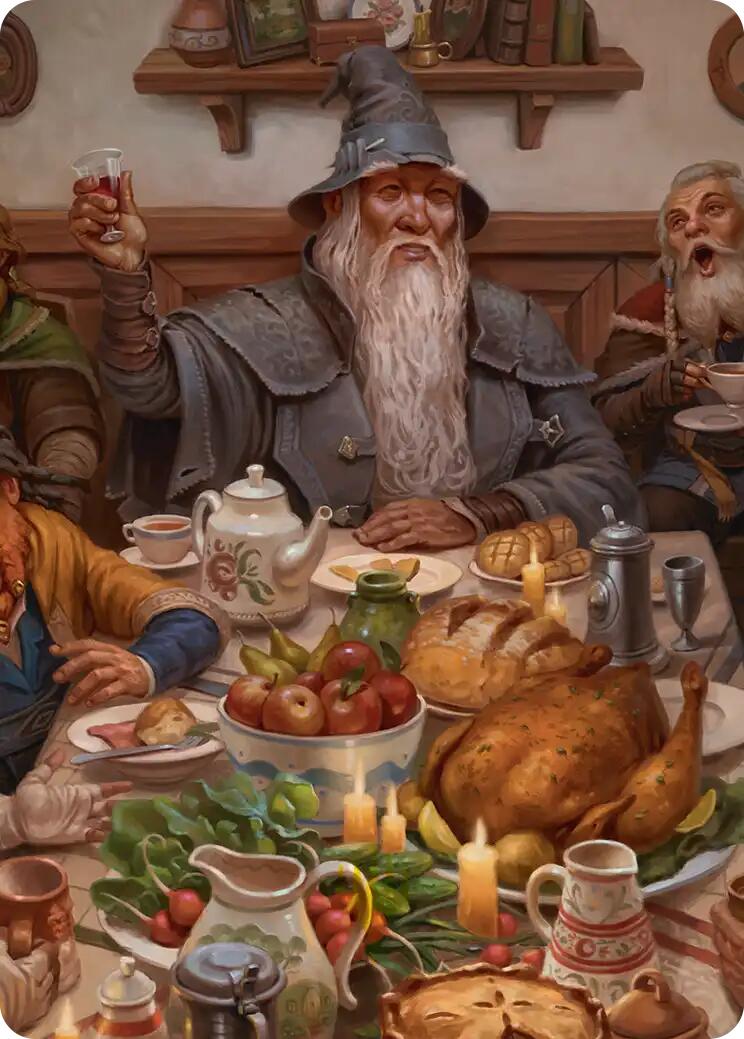Gandalf, Party Guest Art Card (2/12) [The Hobbit Art Series] | Clutch Gaming
