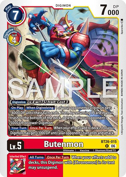 Butenmon [BT26-015] [Timeless Bonds] | Clutch Gaming