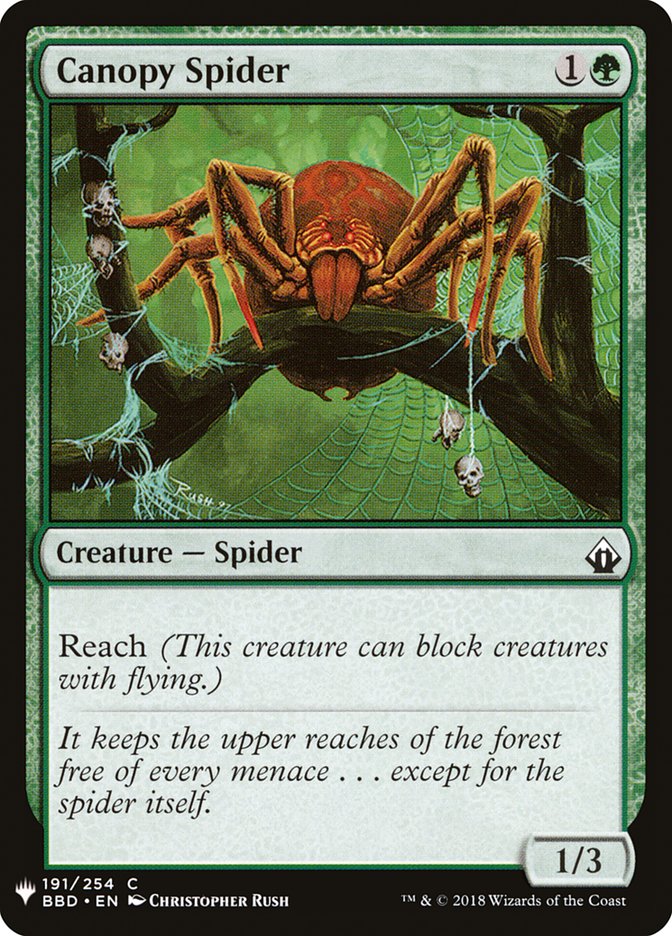 Canopy Spider [Mystery Booster] | Clutch Gaming