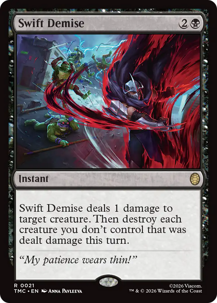 Swift Demise [Teenage Mutant Ninja Turtles Commander] | Clutch Gaming
