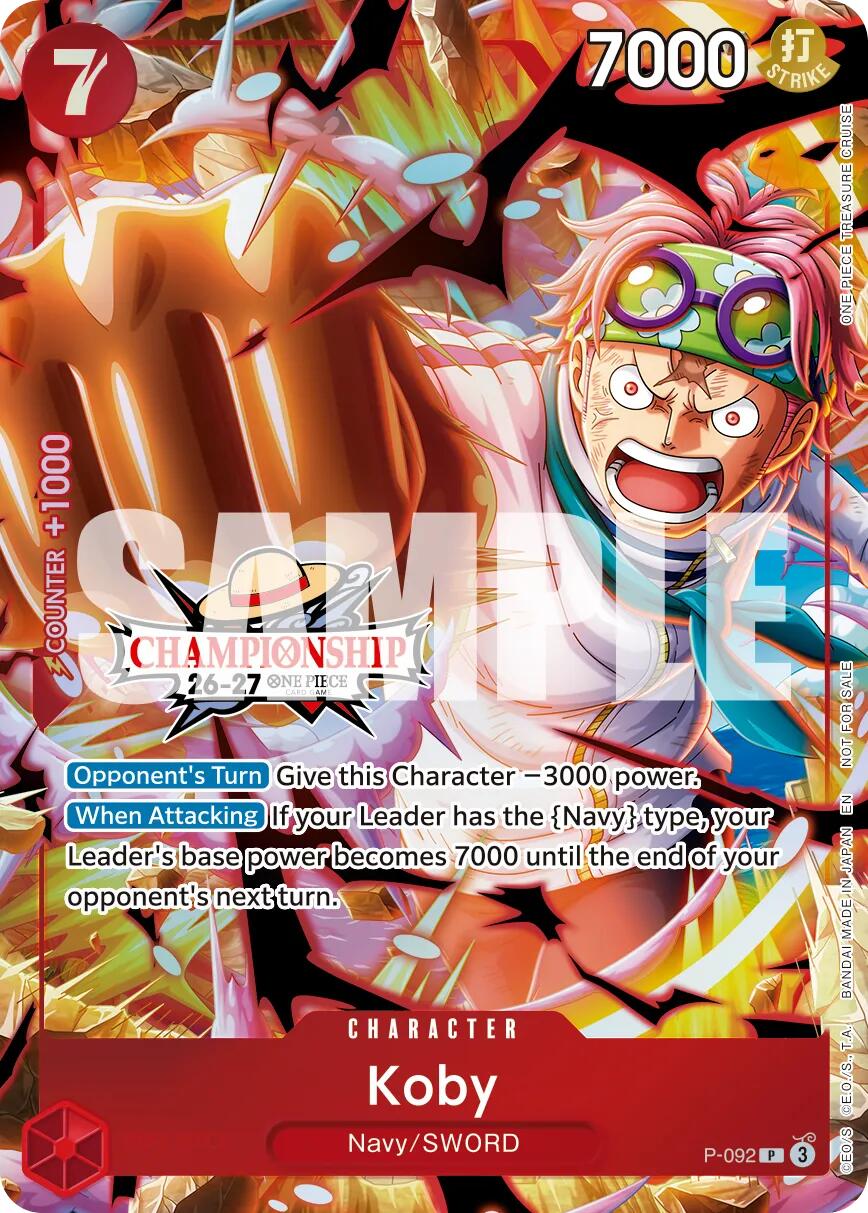 Koby (CS 26-27 Event Pack) [One Piece Promotion Cards] | Clutch Gaming