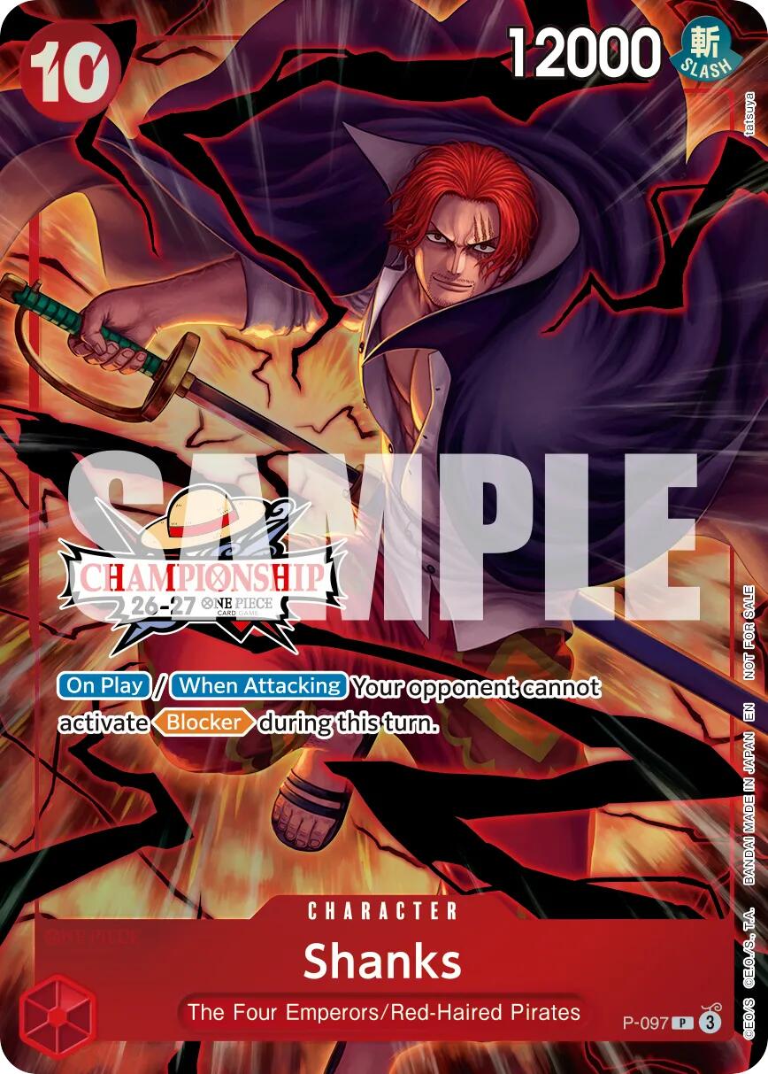 Shanks (CS 26-27 Event Pack) [One Piece Promotion Cards] | Clutch Gaming