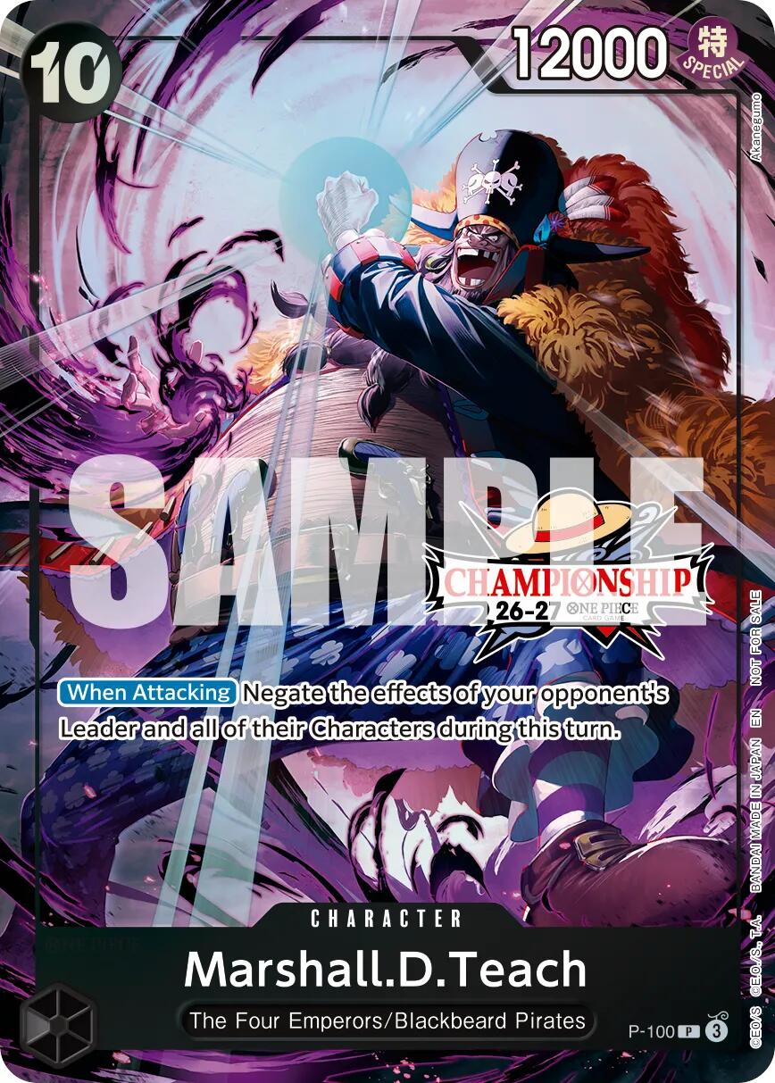Marshall.D.Teach (CS 26-27 Event Pack) [One Piece Promotion Cards] | Clutch Gaming