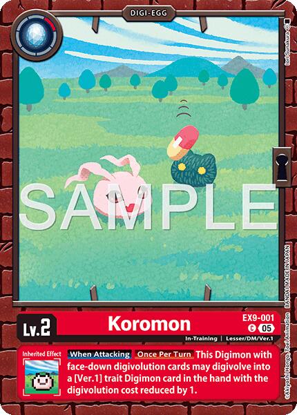 Koromon [EX9-001] [Limited Card Pack -Final Crest-] | Clutch Gaming