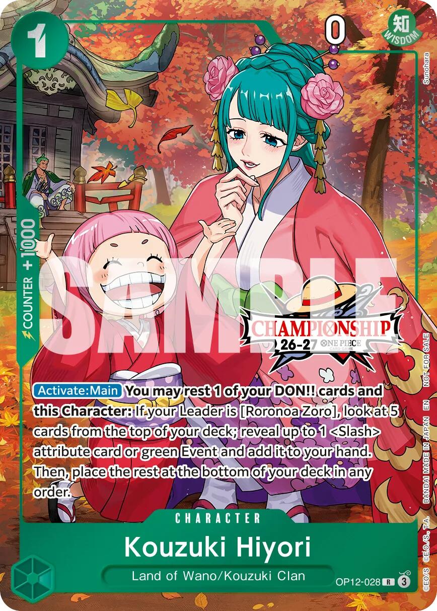 Kouzuki Hiyori (CS 26-27 Celebration Pack) [One Piece Promotion Cards] | Clutch Gaming