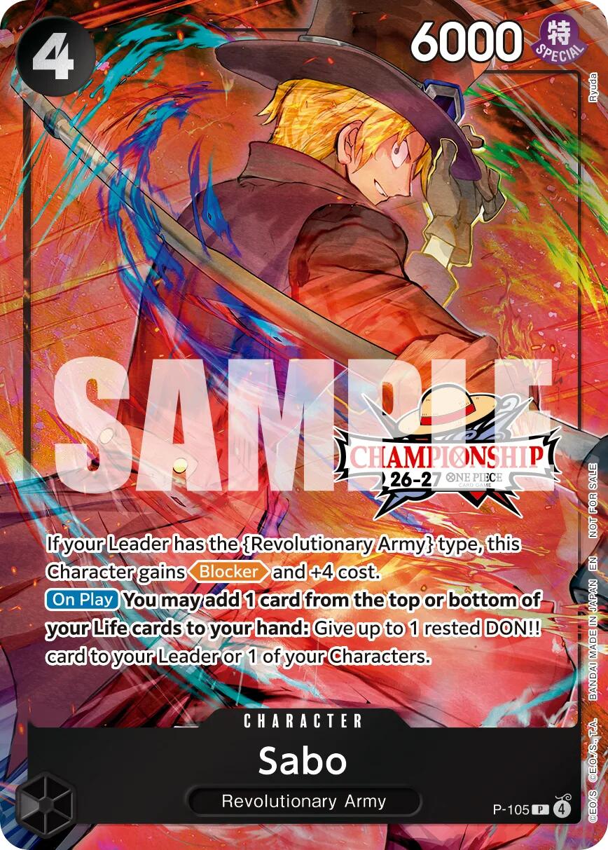 Sabo (CS 26-27 Celebration Pack) [One Piece Promotion Cards] | Clutch Gaming