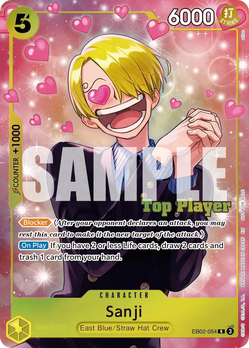 Sanji (CS 26-27 Top Player Pack Vol. 1) [One Piece Promotion Cards] | Clutch Gaming