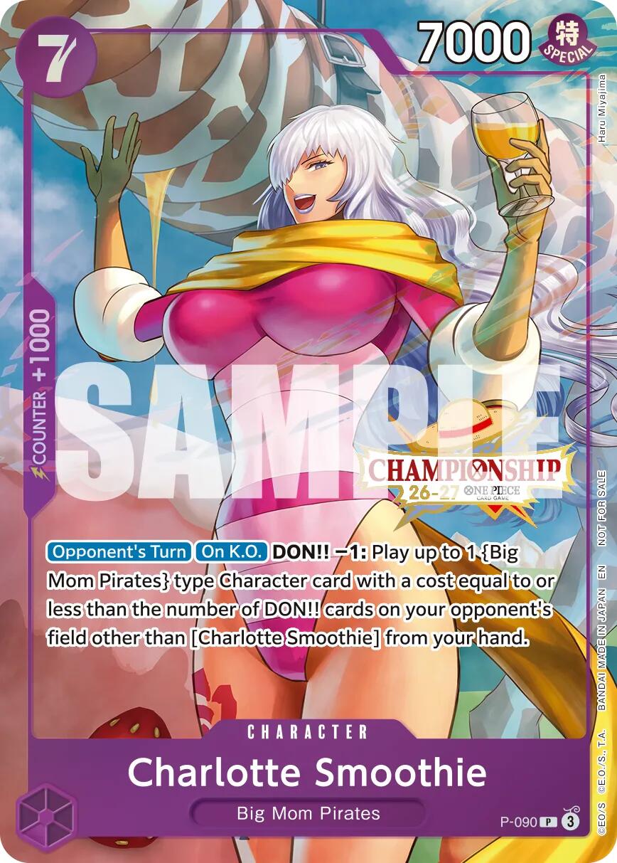 Charlotte Smoothie (CS 26-27 Event Pack Finalist Ver) [One Piece Promotion Cards] | Clutch Gaming