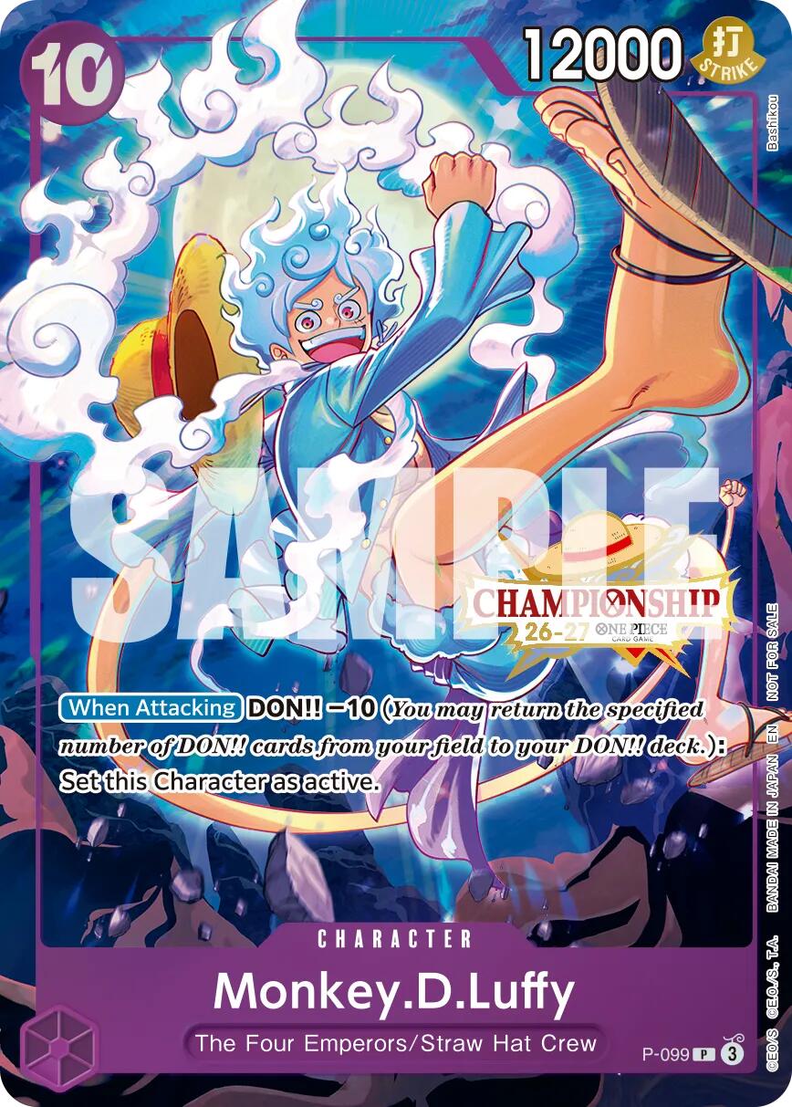 Monkey.D.Luffy (CS 26-27 Event Pack Finalist Ver.) [One Piece Promotion Cards] | Clutch Gaming