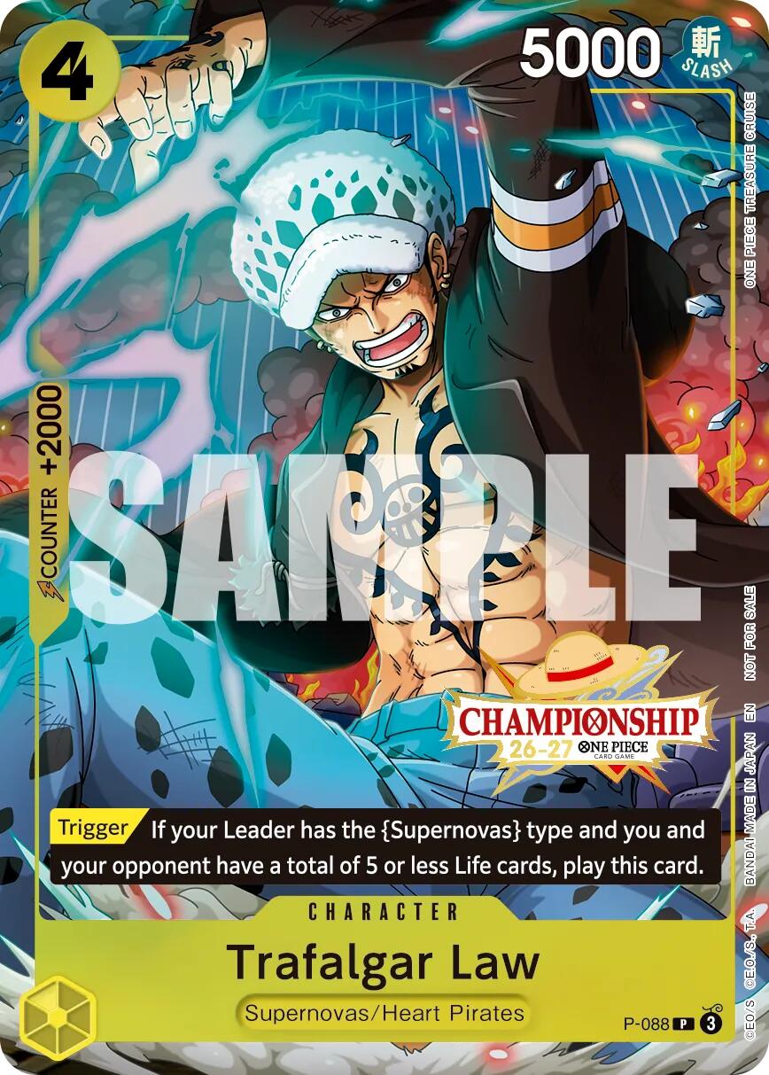 Trafalgar Law (CS 26-27 Event Pack Finalist Ver.) [One Piece Promotion Cards] | Clutch Gaming