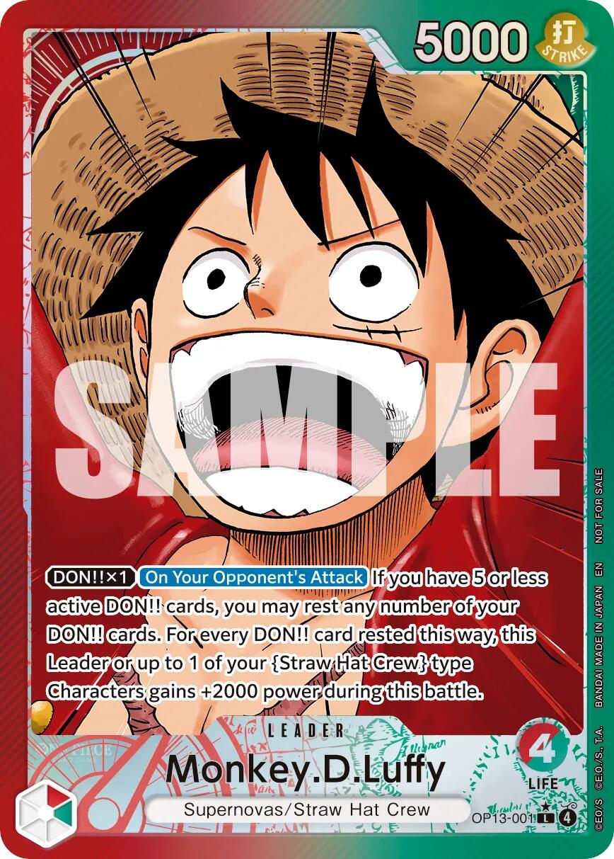 Monkey.D.Luffy (Jumbo) [One Piece Promotion Cards] | Clutch Gaming