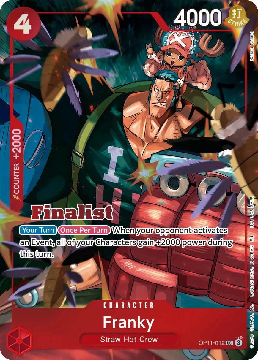 Franky (CS 26-27 Finalist Card Set Vol.1) [One Piece Promotion Cards] | Clutch Gaming