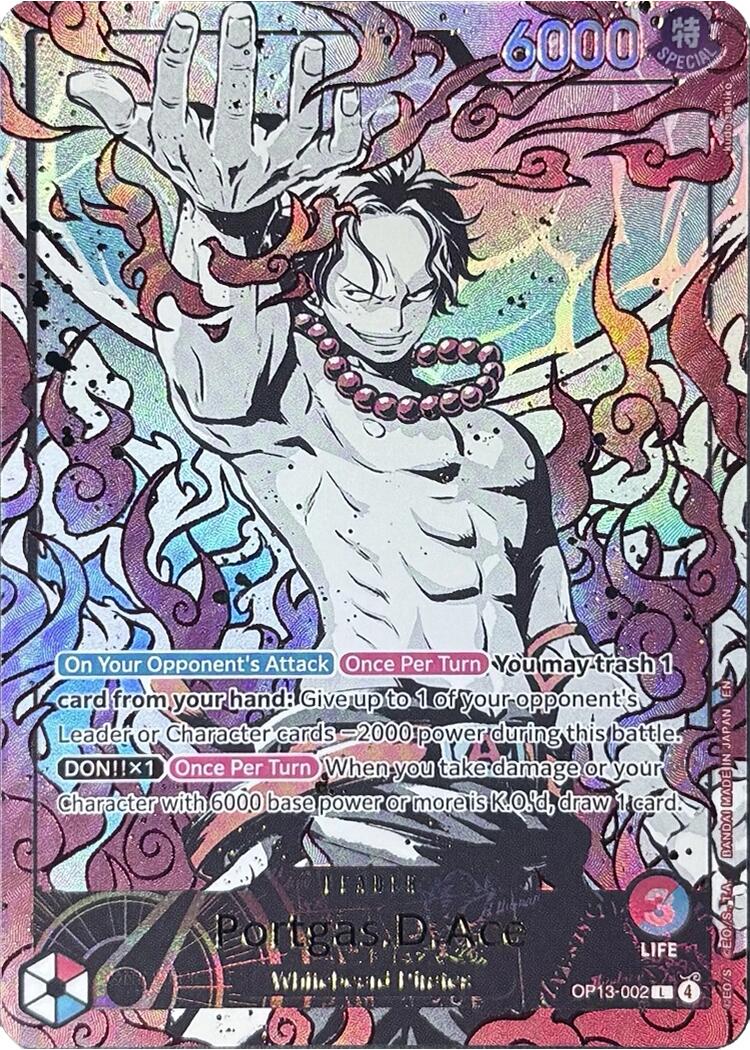 Portgas.D.Ace (English Version 3rd Anniversary Set) [One Piece Promotion Cards] | Clutch Gaming