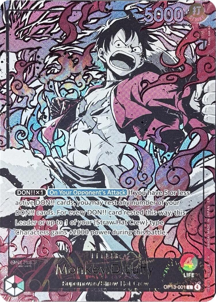 Monkey.D.Luffy (English Version 3rd Anniversary Set) [One Piece Promotion Cards] | Clutch Gaming