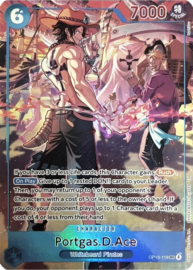 Portgas.D.Ace (English Version 3rd Anniversary Set) [One Piece Promotion Cards] | Clutch Gaming