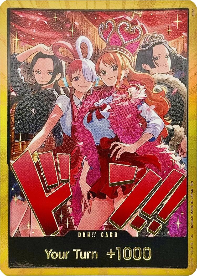 DON!! Card (Heroines Special Set) (Gold) [Extra Booster: One Piece Heroines Edition] | Clutch Gaming