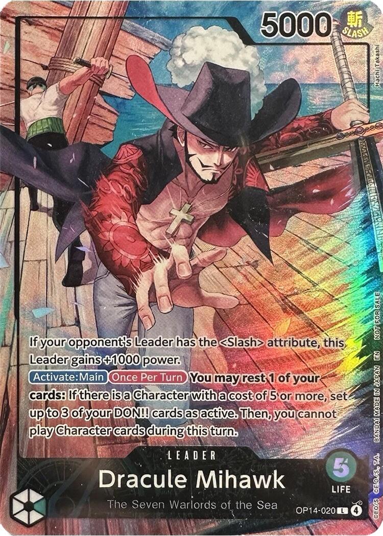 Dracule Mihawk (2026 PSA Magazine Promo) [One Piece Promotion Cards] | Clutch Gaming