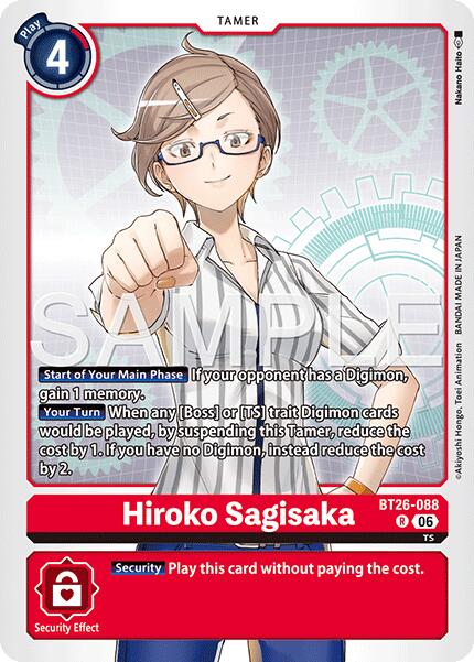 Hiroko Sagisaka [BT26-088] [Timeless Bonds] | Clutch Gaming