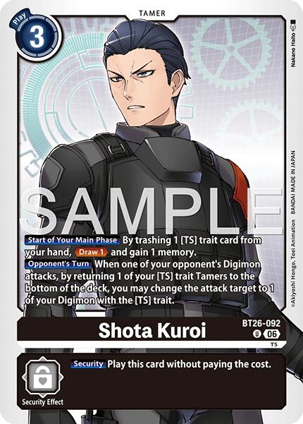 Shota Kuroi [BT26-092] [Timeless Bonds] | Clutch Gaming