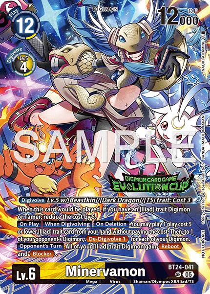 Minervamon [BT24-041] (Evolution Cup 2026 Vol. 3) [Time Stranger] | Clutch Gaming