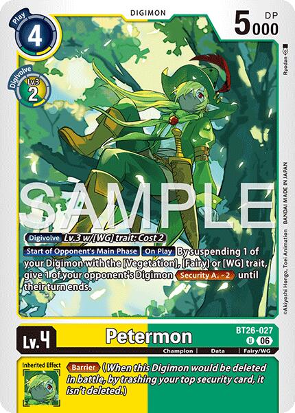 Petermon [BT26-027] [Timeless Bonds] | Clutch Gaming