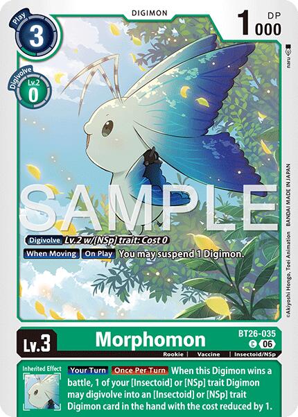 Morphomon [BT26-035] [Timeless Bonds] | Clutch Gaming