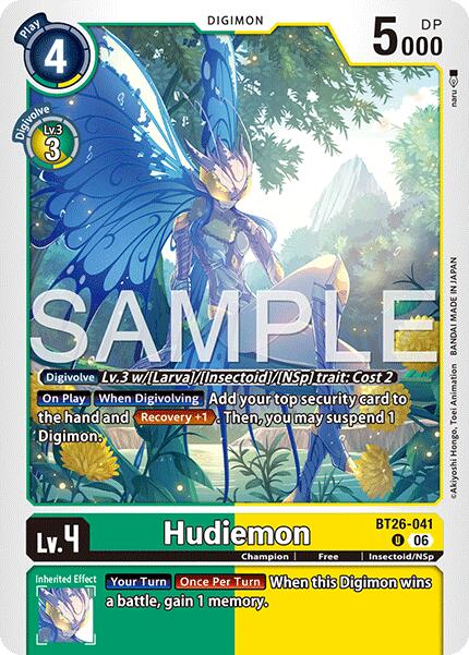 Hudiemon [BT26-041] [Timeless Bonds] | Clutch Gaming