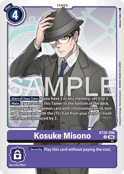 Kosuke Misono [BT26-096] [Timeless Bonds] | Clutch Gaming