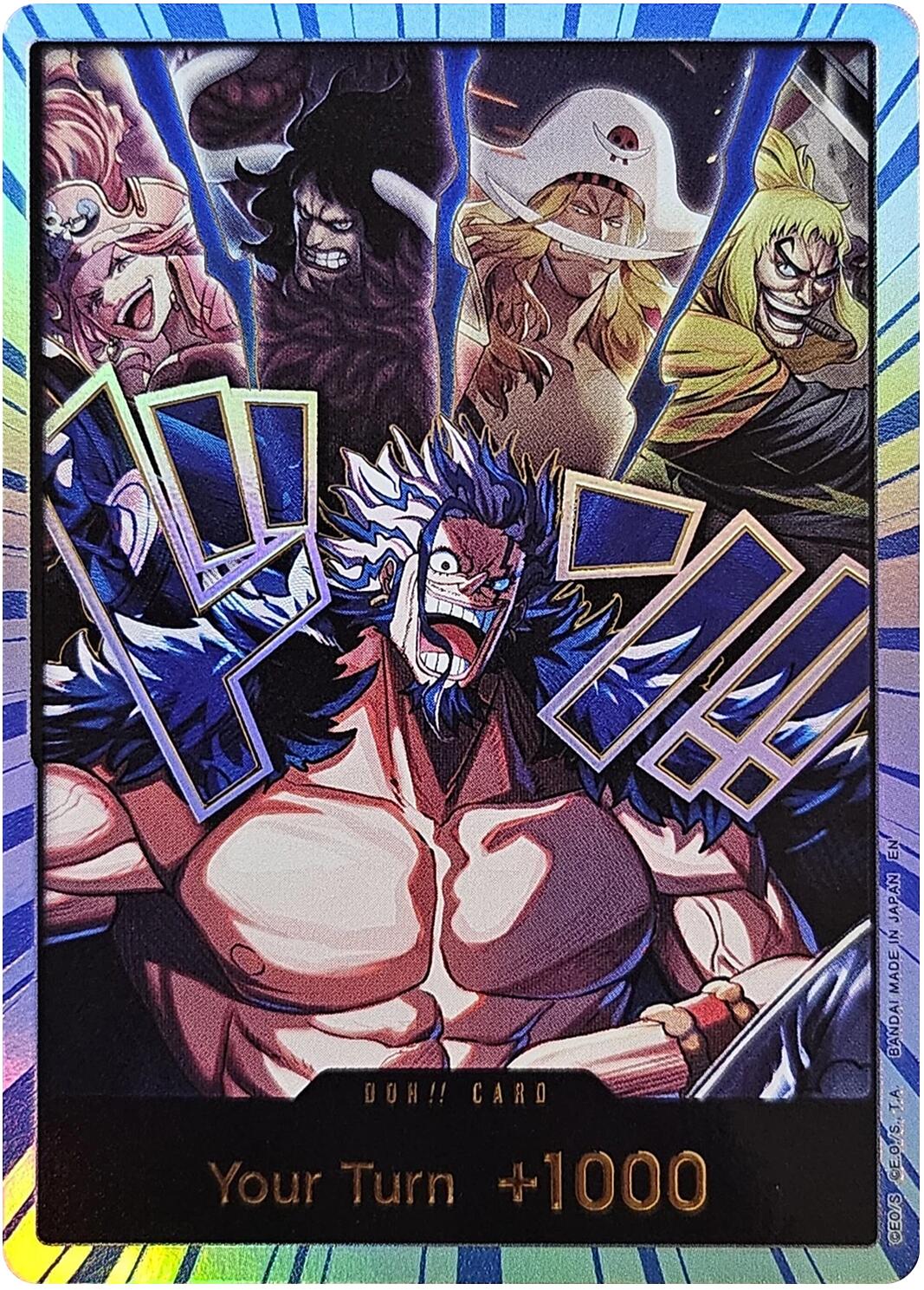 DON!! Card (Alternate Art) (Rocks) (Special Foil) [The World's Strongest Warriors] | Clutch Gaming