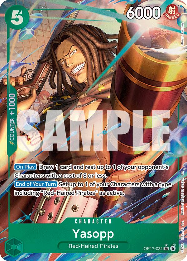 Yasopp (Alternate Art) [The World's Strongest Warriors] | Clutch Gaming