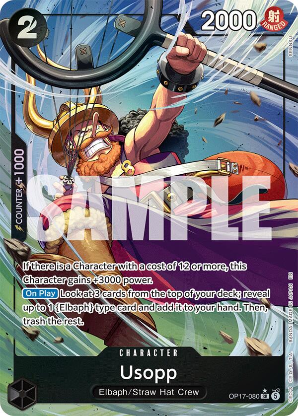 Usopp (Alternate Art) [The World's Strongest Warriors] | Clutch Gaming