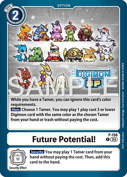 Future Potential! [P-156] (DIGIMON UP July 2026 Giveaway) [Promotional Cards] | Clutch Gaming