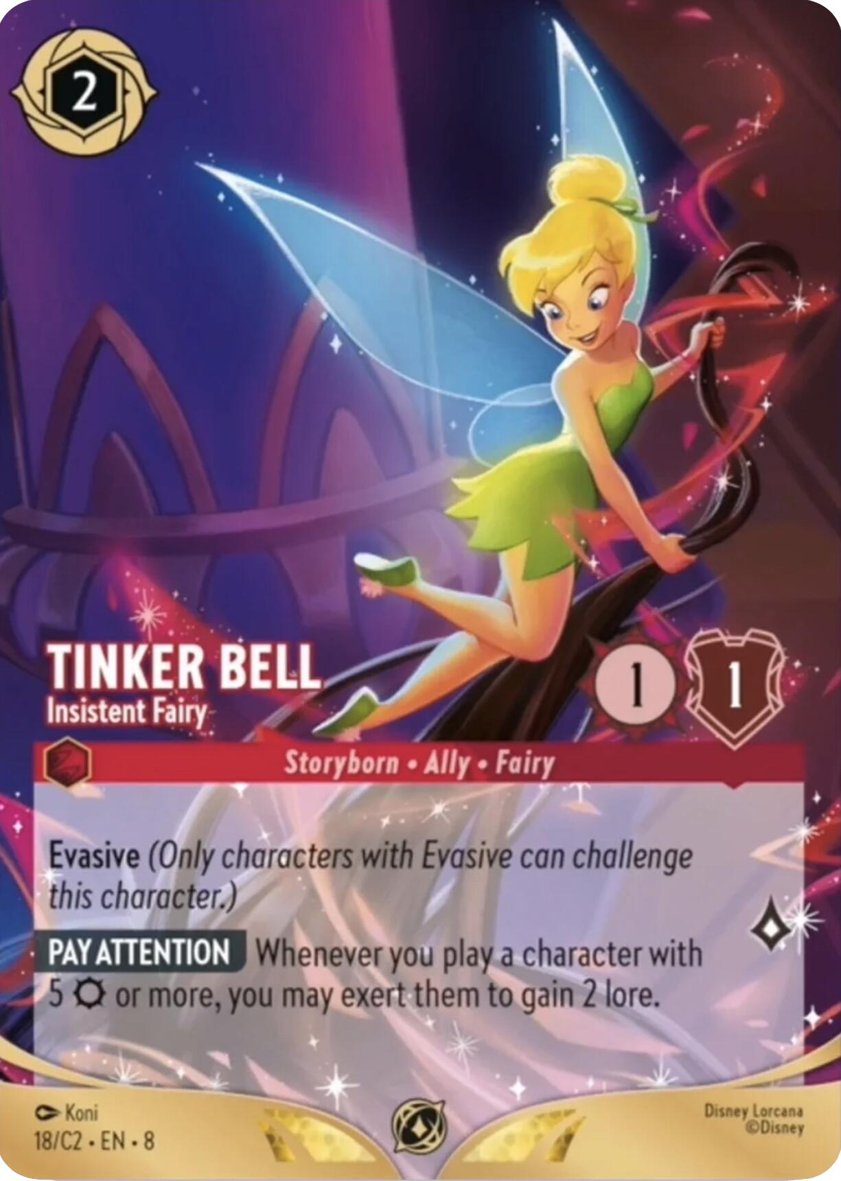 Tinker Bell - Insistent Fairy (18) [Promo Cards] | Clutch Gaming