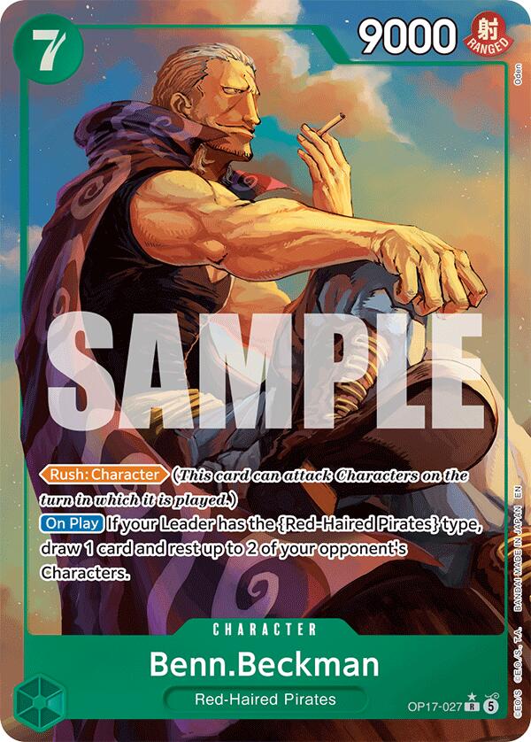 Benn.Beckman (Alternate Art) [The World's Strongest Warriors] | Clutch Gaming