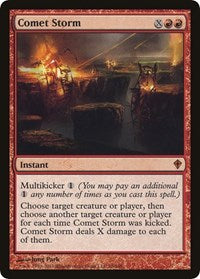 Comet Storm (Oversized) [Oversize Cards] | Clutch Gaming