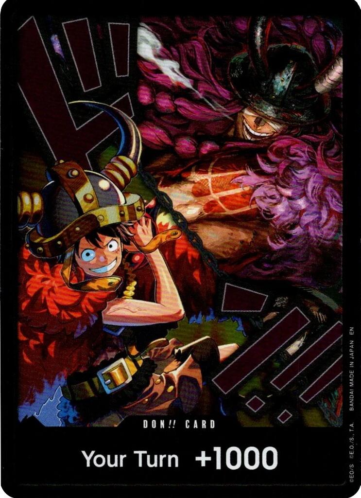 DON!! Card (Alternate Art) (Luffy and Loki) [The World's Strongest Warriors] | Clutch Gaming