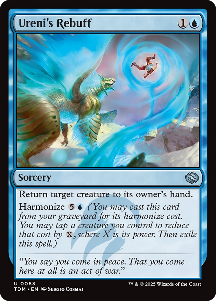 Ureni's Rebuff [Tarkir: Dragonstorm] | Clutch Gaming