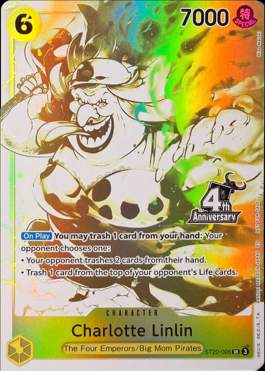 Charlotte Linlin (4th Anniversary Treasure Campaign Pack) [One Piece Promotion Cards] | Clutch Gaming