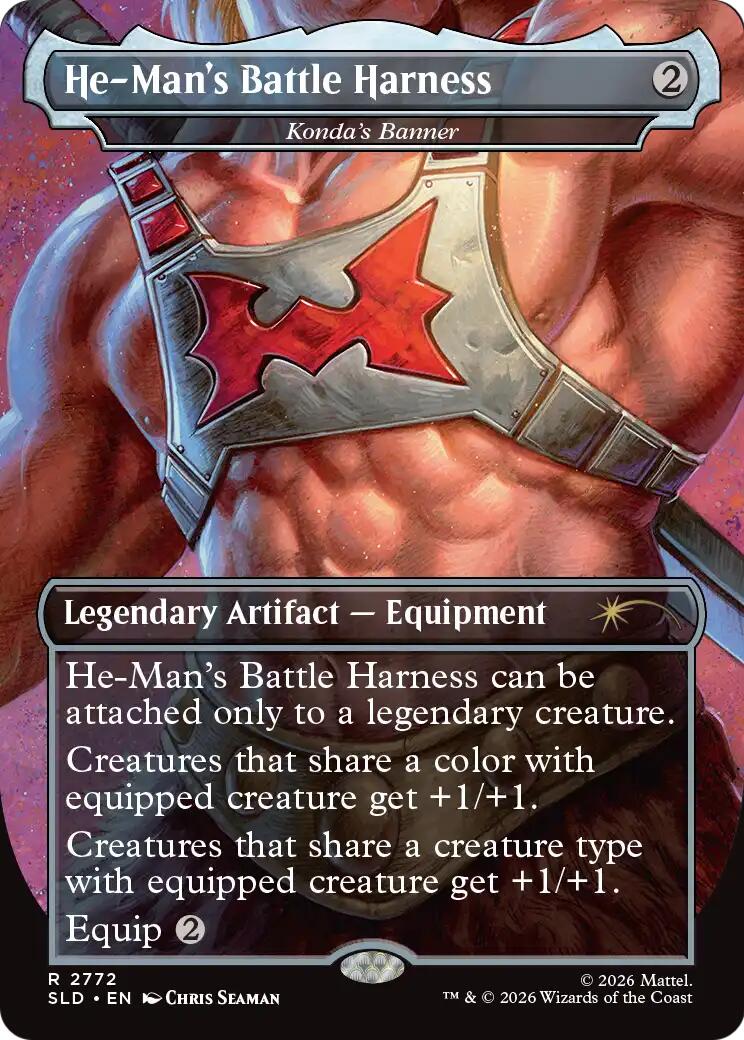 He-Man's Battle Harness - Konda's Banner [Secret Lair Drop Series] | Clutch Gaming