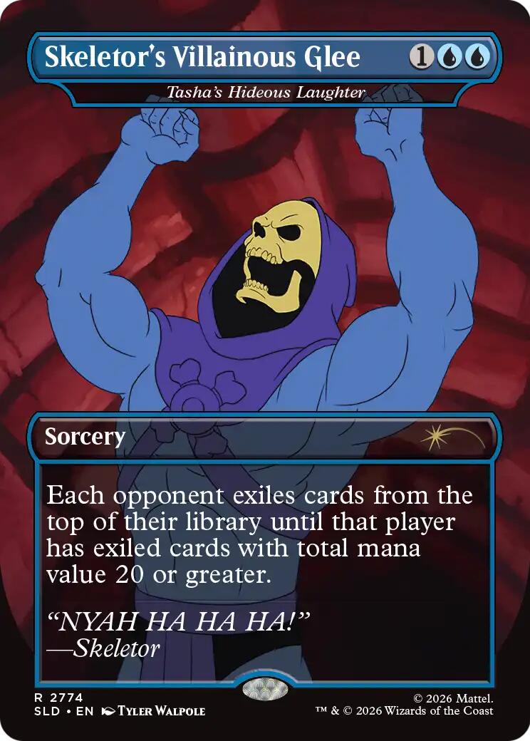 Skeletor's Villainous Glee - Tasha's Hideous Laughter [Secret Lair Drop Series] | Clutch Gaming