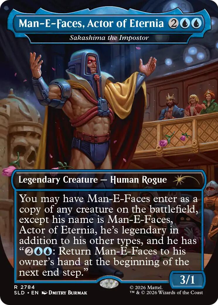 Man-E-Faces, Actor of Eternia - Sakashima the Impostor [Secret Lair Drop Series] | Clutch Gaming