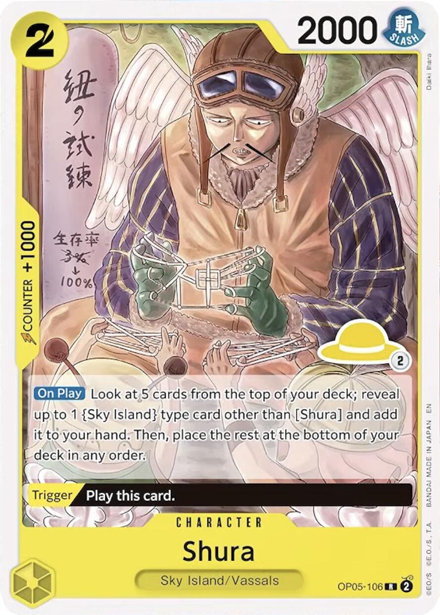 Shura (Luffy Deck) [Set Sail Deck Set] | Clutch Gaming