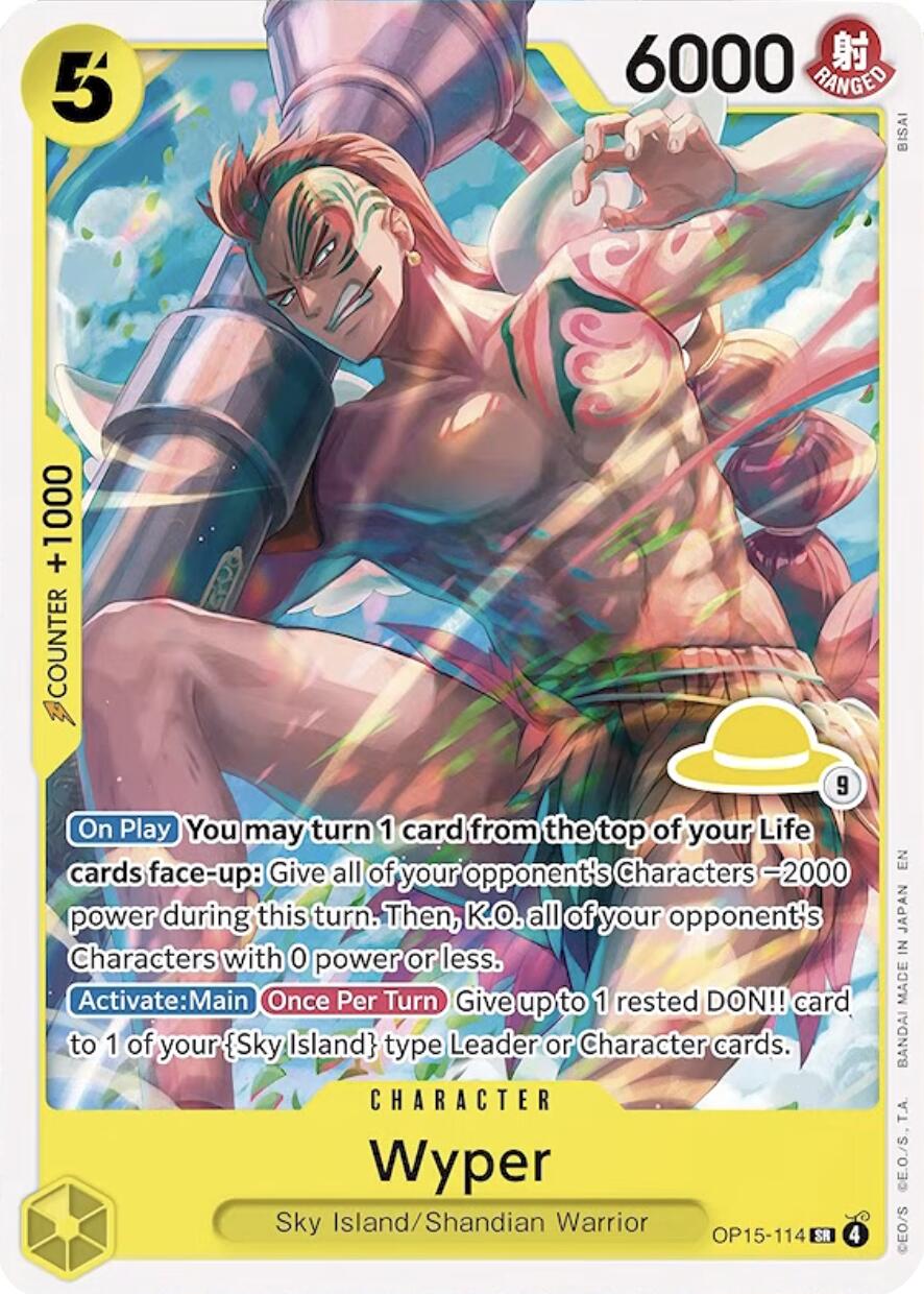 Wyper (Luffy Deck) [Set Sail Deck Set] | Clutch Gaming