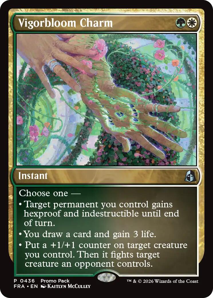 Vigorbloom Charm [Reality Fracture Promos] | Clutch Gaming