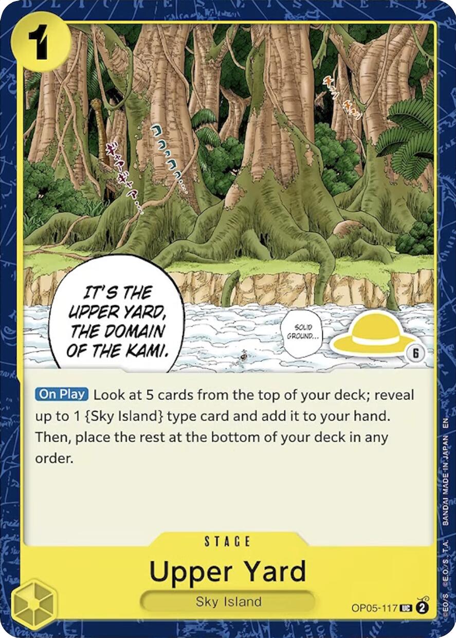 Upper Yard (Luffy Deck) [Set Sail Deck Set] | Clutch Gaming