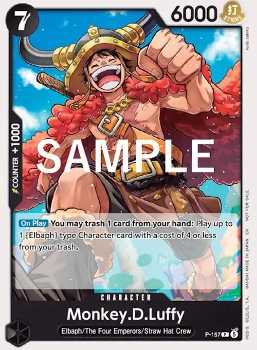 Monkey.D.Luffy (Pirates Party 2026 Vol. 3) [One Piece Promotion Cards] | Clutch Gaming