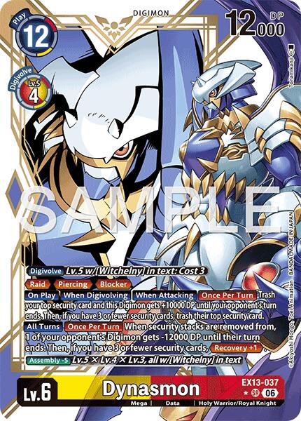Dynasmon [EX13-037] (Alternate Art) [Chivalrous XIII] | Clutch Gaming